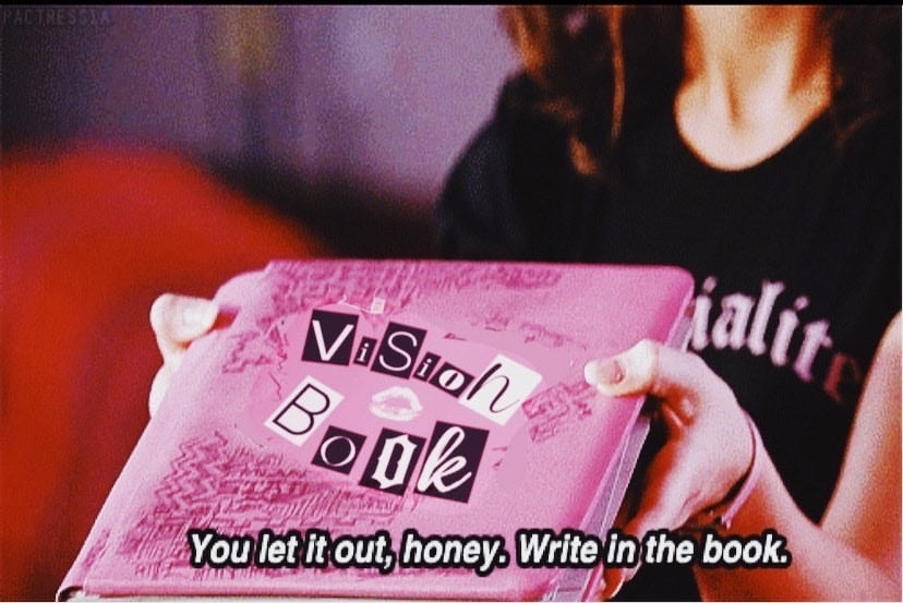 Vision Board Journal: Your Dream Life Is So Fetch